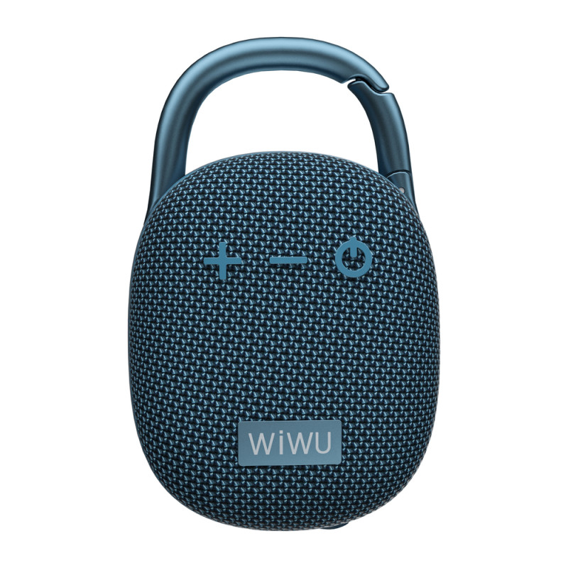 Портативна колонка WIWU H3 Clip Fun Portable Wireless Speaker Blue (6977703650716)