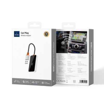 Адаптер WIWU CarPlay Adapter Wi-CP002 Gray (6977703654998) Адаптер WIWU CarPlay Adapter Wi-CP002 Gray (6977703654998)