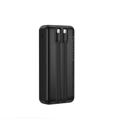 Зовнішній акумулятор WIWU Essen power bank 22.5W 20000mAh Wi-P082 (3C) Black (6977703658606) Зовнішній акумулятор WIWU Essen power bank 22.5W 20000mAh Wi-P082 (3C) Black (6977703658606)
