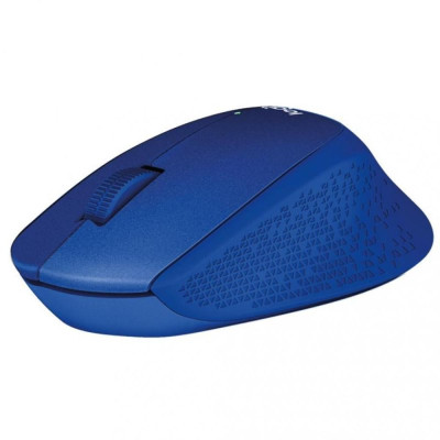 Маніпулятор миша бездротова LOGITECH Wireless M330 Silent Plus Blue (910-004910)