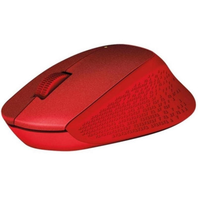 Маніпулятор миша бездротова LOGITECH Wireless M330 Silent Plus Red (910-004911)
