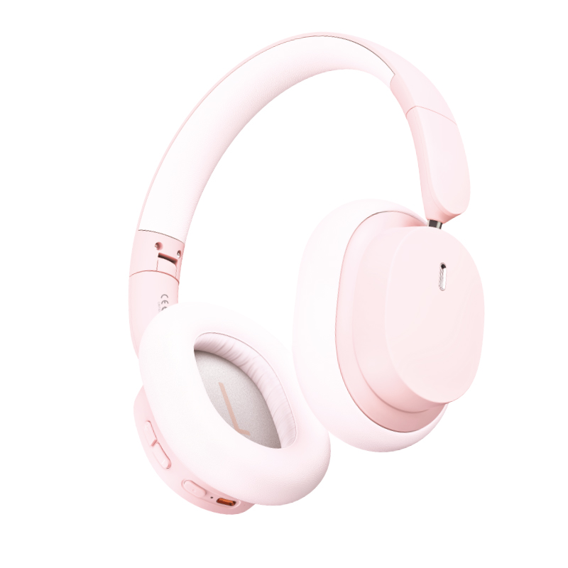 Бездротові накладні навушники Baseus Bowie D05 Wireless Headphones Baby Pink (A00024600413-Z1)