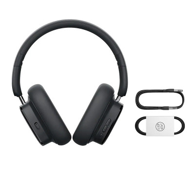 Бездротові накладні навушники Baseus Bowie H1i Noise-Cancellation Wireless Headphones Cluster Black (A00050402113-00)