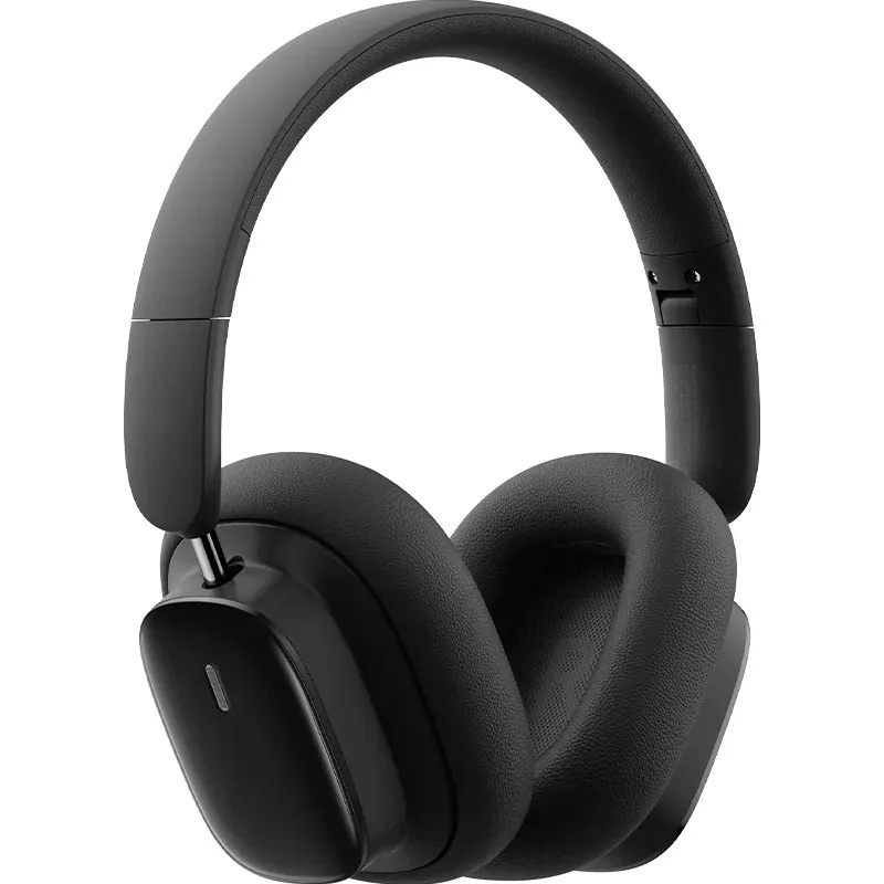 Бездротові накладні навушники Baseus Bowie H1i Noise-Cancellation Wireless Headphones Cluster Black (A00050402113-00)