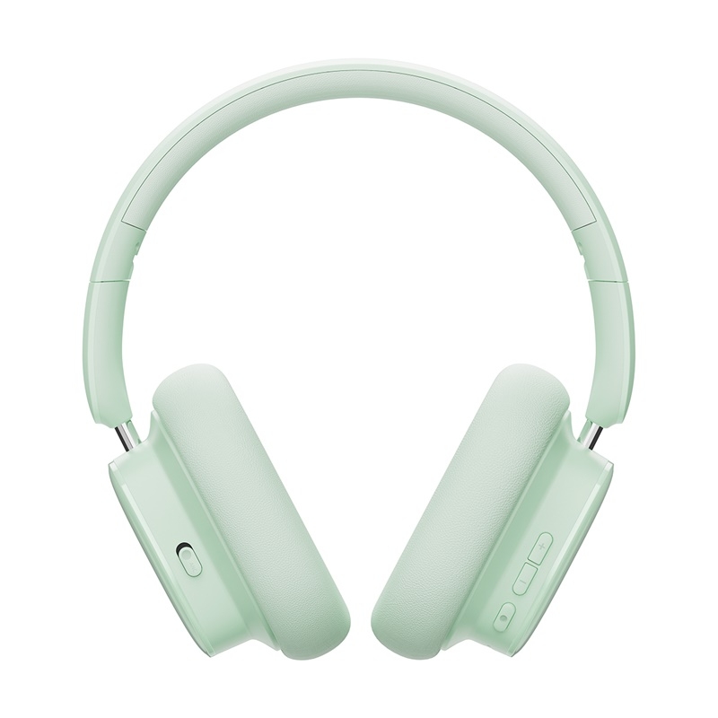 Бездротові накладні навушники Baseus Bowie H1i Noise-Cancellation Wireless Headphones Natural Green (A00050402633-00)