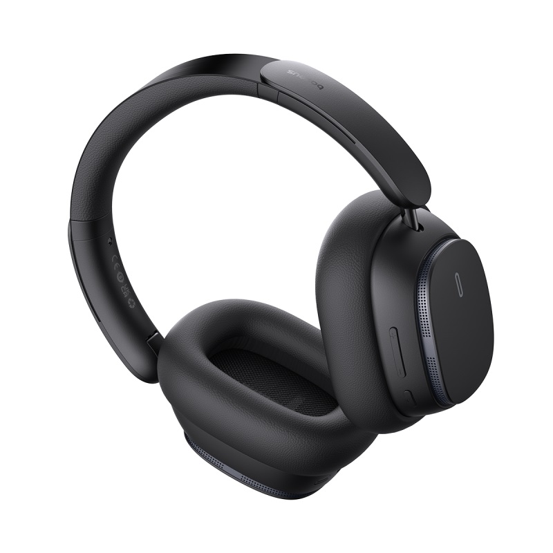 Бездротові накладні навушники Baseus Bowie H1 Pro Noise-Cancellation Wireless Headphones Cluster Black (A00050601113-00)