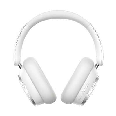 Бездротові накладні навушники Baseus Bowie H1 Pro Noise-Cancellation Wireless Headphones Moon White (A00050601213-00) Бездротові накладні навушники Baseus Bowie H1 Pro Noise-Cancellation Wireless Headphones Moon White (A00050601213-00)