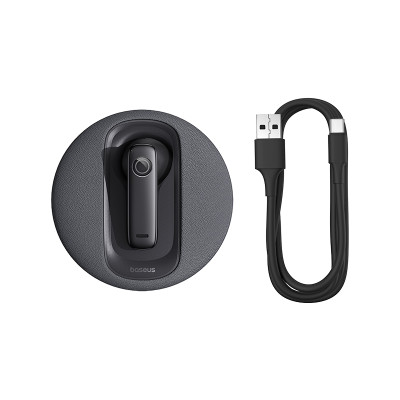 Навушники Baseus C-Mic CM10 Smart Unilateral Wireless Earphone for Car Cluster Black (A00054700111-00)