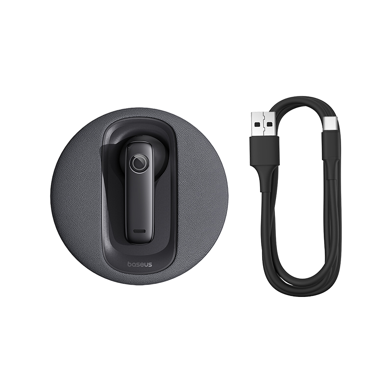 Навушники Baseus C-Mic CM10 Smart Unilateral Wireless Earphone for Car Cluster Black (A00054700111-00)