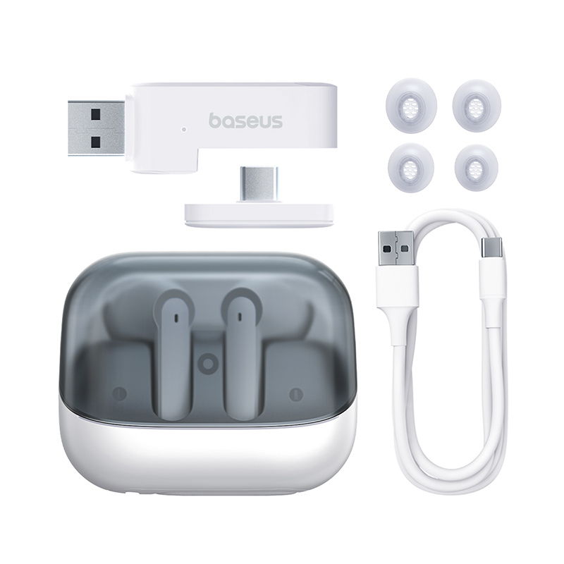 Бездротові навушники Baseus AeQur G10 True Wireless Earphones Stellar White (A00055400221-00)