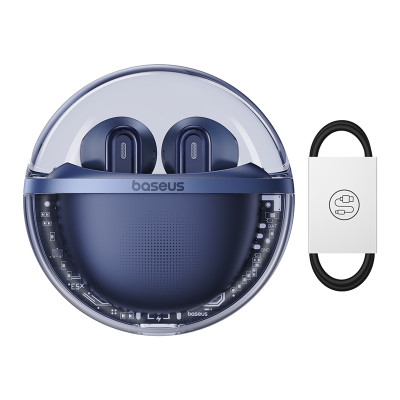 Бездротові навушники Baseus Bowie E5x True Wireless Earphones Deepsea Blue (A00060101323-00)