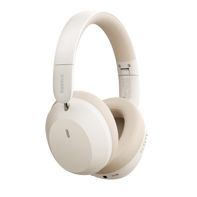 Бездротові накладні навушники Baseus Bass 35 Max Wireless Headphones Stellar White (A00070800221-00)