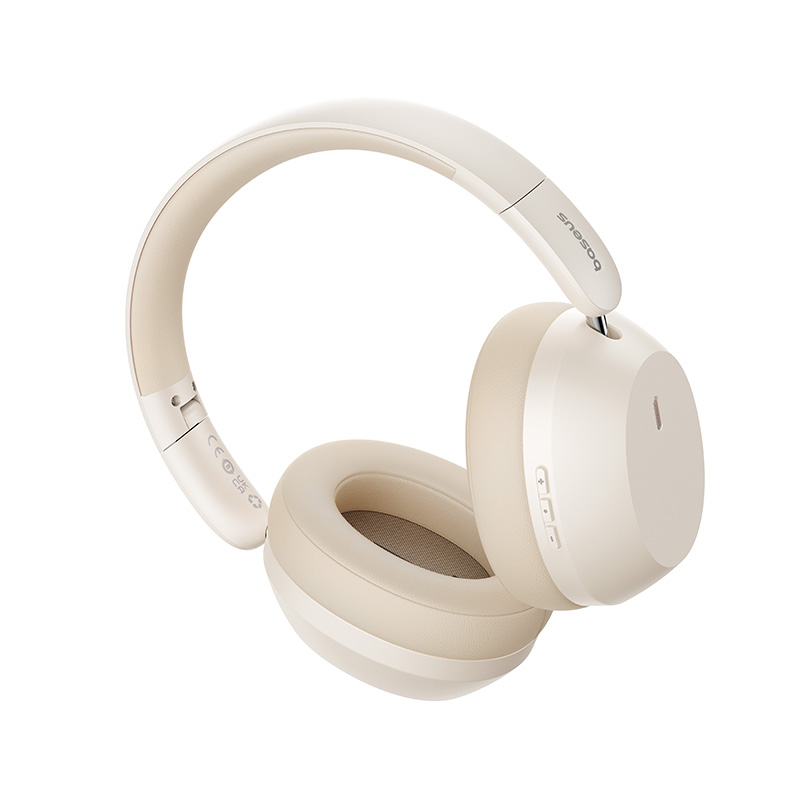 Бездротові накладні навушники Baseus Bass 35 Max Wireless Headphones Stellar White (A00070800221-00)