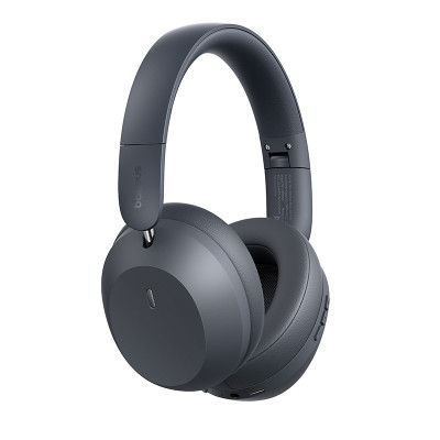 Бездротові накладні навушники Baseus Bass 35 Max Wireless Headphones Twilight Grey (A00070800821-00)