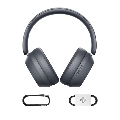 Бездротові накладні навушники Baseus Bass 35 Max Wireless Headphones Twilight Grey (A00070800821-00)