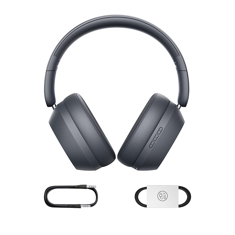 Бездротові накладні навушники Baseus Bass 35 Max Wireless Headphones Twilight Grey (A00070800821-00)