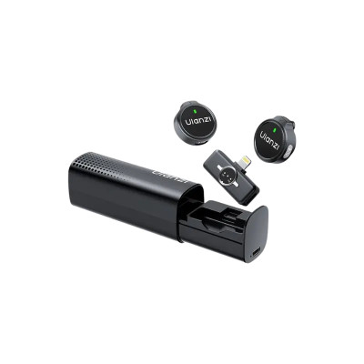 Бездротова мікрофонна система Ulanzi A21 Wireless Microphone Black (A054)