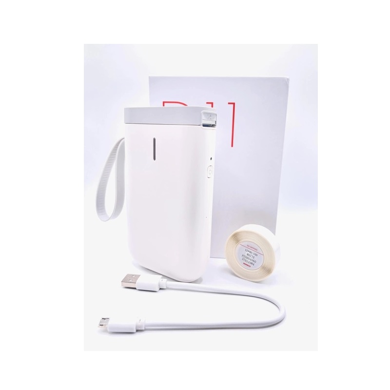 Термопринтер для друку наклейок NIIMBOT D11 White (A1B88128605) (A1B88128605)