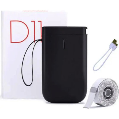 Термопринтер для друку наклейок NIIMBOT D11 Black (A1B88268403) (A1B88268403)