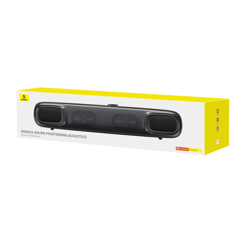 Саундбар Baseus AeQur DS10 Mini Soundbar Cluster Black (A20054402111-00)