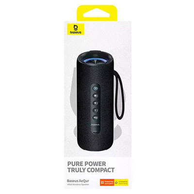 Портативна колонка Baseus AeQur VO20 Portable Wireless Speaker Cluster, 15W, IPX5, Black (A20067900117-00) Портативна колонка Baseus AeQur VO20 Portable Wireless Speaker Cluster, 15W, IPX5, Black (A20067900117-00)