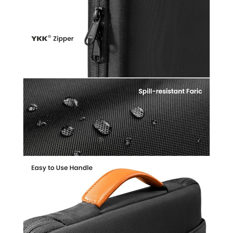 Сумка Tomtoc Defender-A22 Laptop Briefcase Black 15.6 Inch (A22E1D1) (A22E1D1)