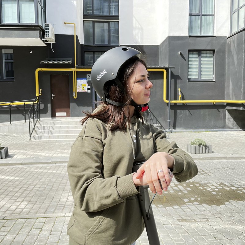 Захисний шолом Segway Ninebot (L) Black (54-60см) (AB.00.0020.50)