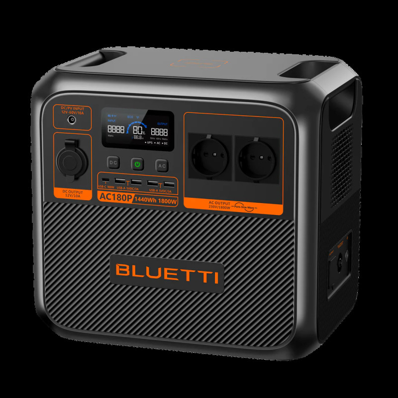 Портативна зарядна станція Bluetti AC180P (1440Wh) (AC180P)