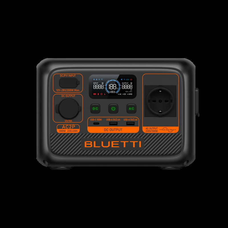 Портативна зарядна станція Bluetti AC2P (230Wh) (AC2P)
