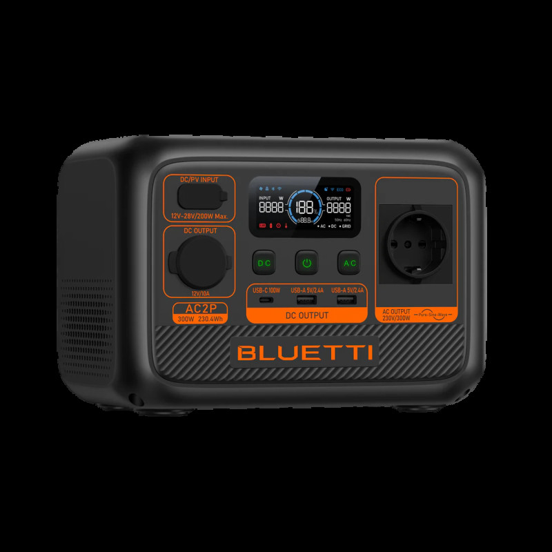 Портативна зарядна станція Bluetti AC2P (230Wh) (AC2P)