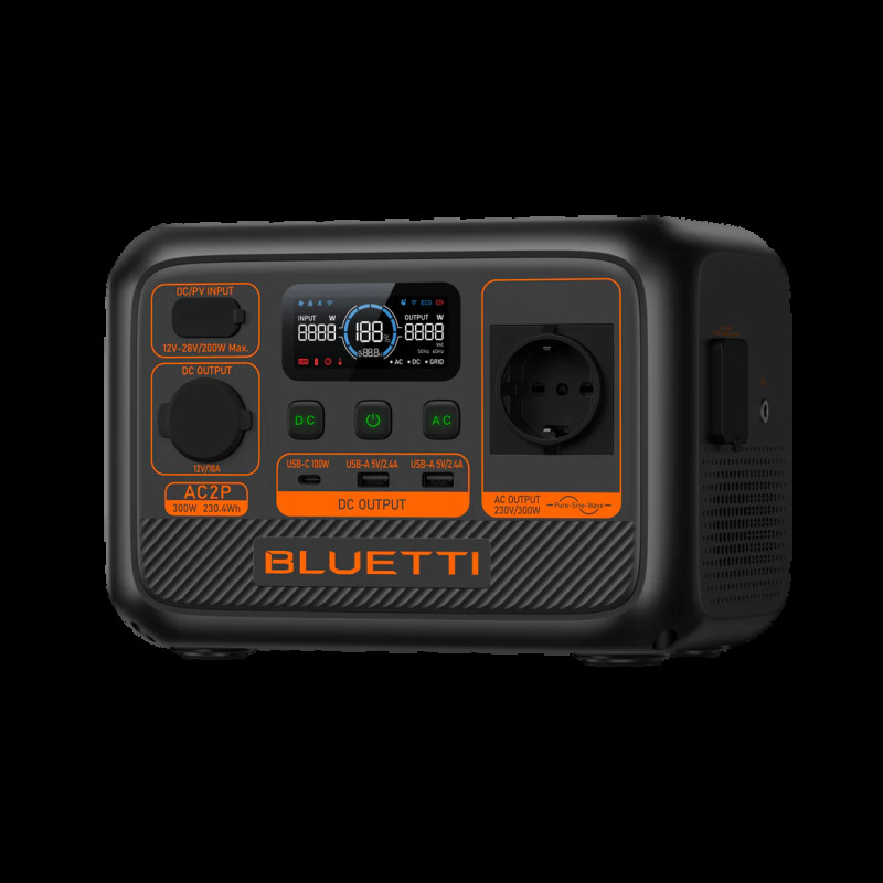 Портативна зарядна станція Bluetti AC2P (230Wh) (AC2P)