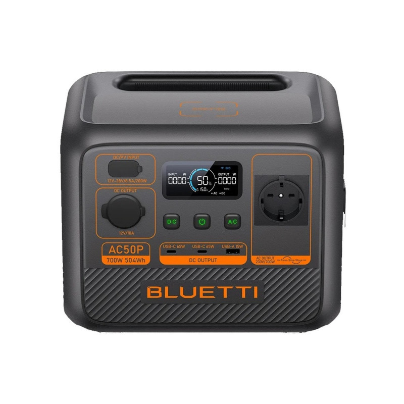 Портативна зарядна станція Bluetti AC50P (504Wh) (AC50P)