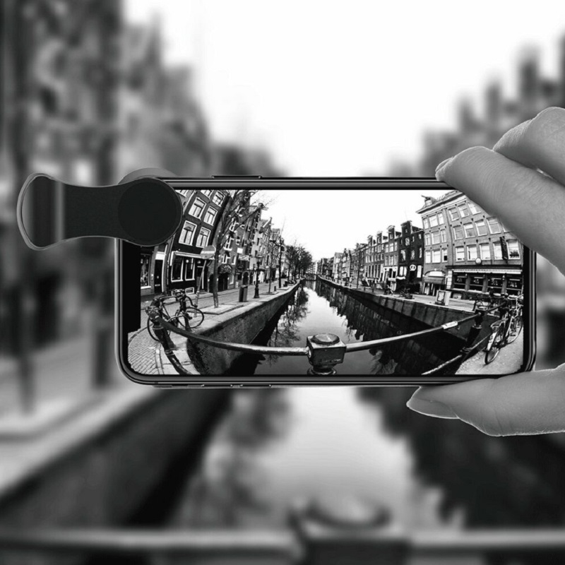 Комплект об'єктивів для смартфона Baseus Short Videos Magic Black (ACSXT-A01)