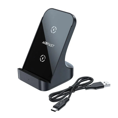 Бездротовий зарядний пристрій ACEFAST E14 desktop wireless charger (6974316281900)