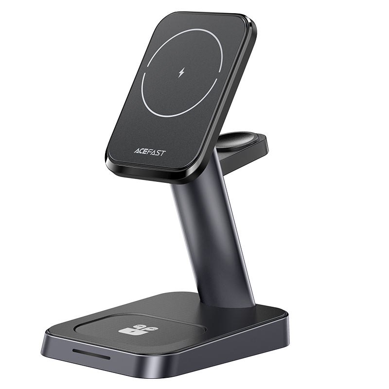 Бездротовий зарядний пристрій ACEFAST E3 desktop three-in-one wireless charging stand (6974316280903)