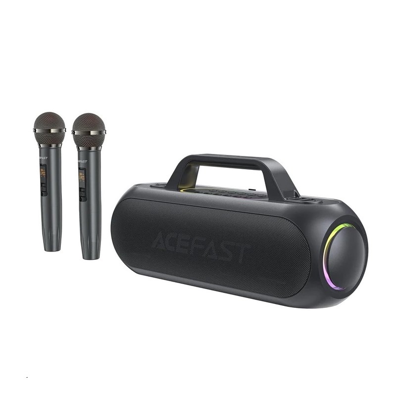 Портативна колонка ACEFAST K1 Party karaoke all-in-one audio set Black (AFK1B)