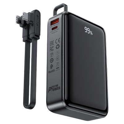 Зовнішній акумулятор ACEFAST M4 PD67W power bank 20000mAh Black (6974316282723) Зовнішній акумулятор ACEFAST M4 PD67W power bank 20000mAh Black (6974316282723)