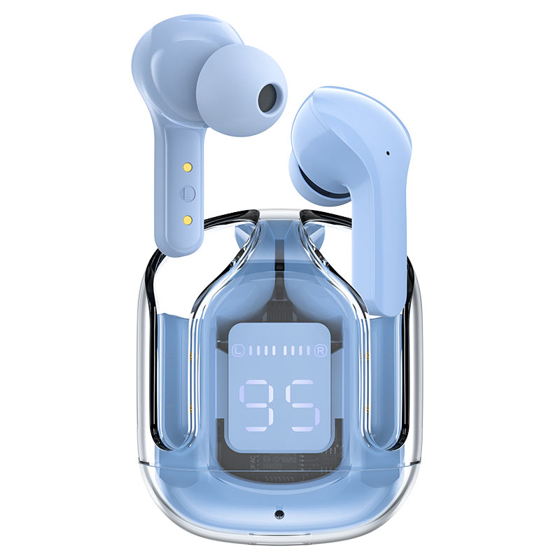 Бездротові навушники ACEFAST T6 True wireless stereo headset Ice Blue (6974316281559)