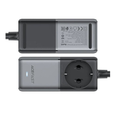 Мережевий зарядний пристрій ACEFAST Z2 PD75W GaN (3*USB-C+2*USB-A) desktop charging adapter 1,5m Black (AFZ2) Мережевий зарядний пристрій ACEFAST Z2 PD75W GaN (3*USB-C+2*USB-A) desktop charging adapter 1,5m Black (AFZ2)