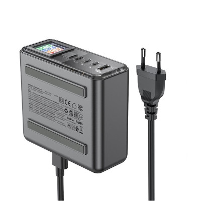 Мережевий зарядний пристрій ACEFAST Z4 PD218W GaN (3*USB-C+USB-A) desktop charging adapter,space Gray (6974316282587)