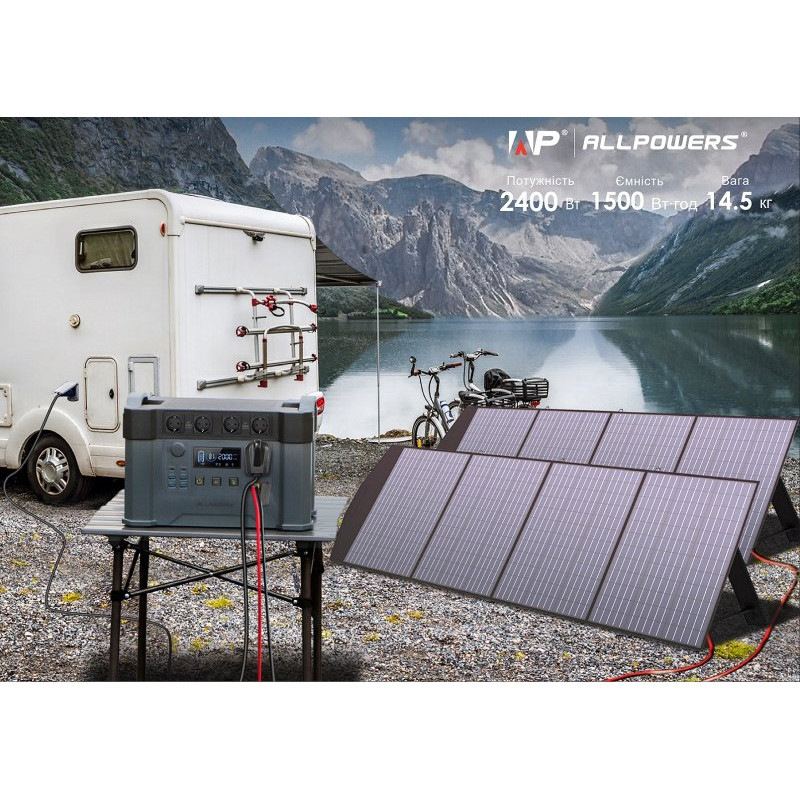 Портативна зарядна станція ALLPOWERS S2000 PRO Powerstation 2400W (ALLPOWERS S2000 Pro)