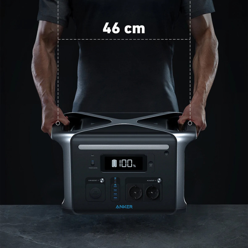 Портативна зарядна станція Anker 757 PowerHouse 1500W (1229 Вт/год) (Anker757)
