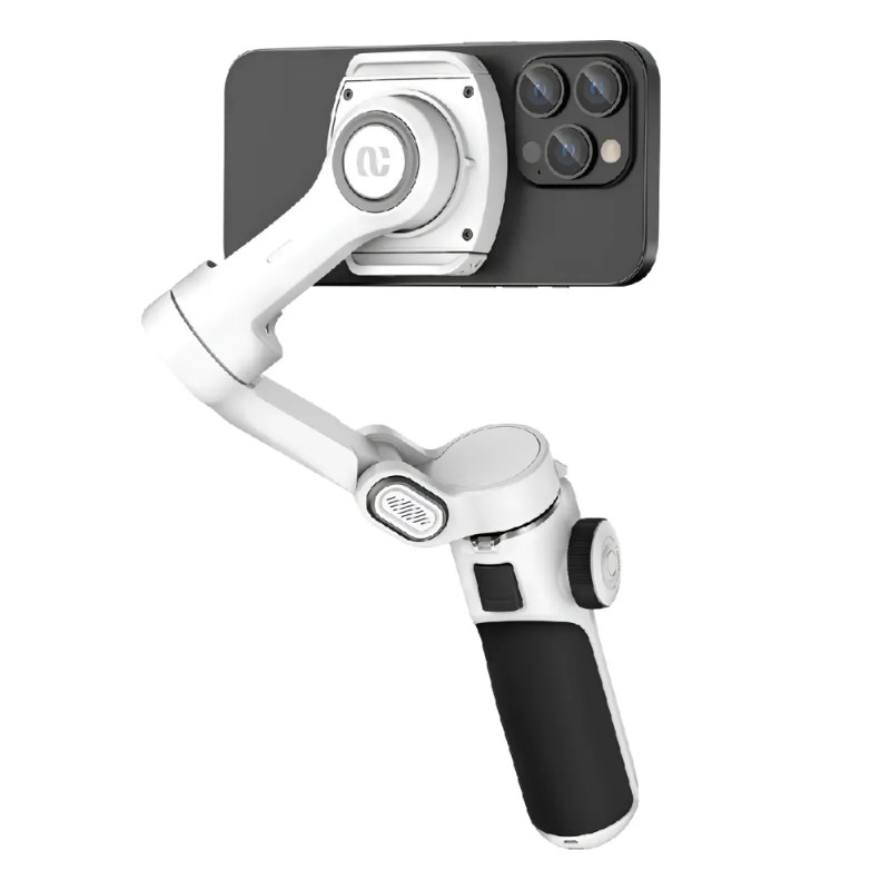 Триосьовий стабілізатор AOCHUAN Professional Gimbal Stabilizer for Smartphone SMART P2 White (AOCHUAN-SMARTP2-W)