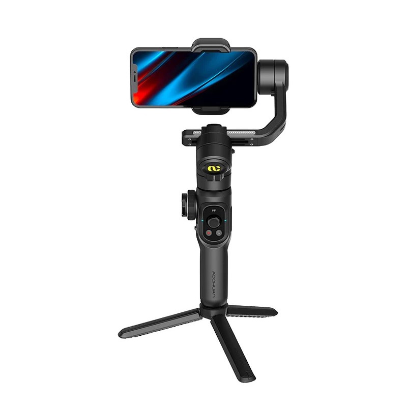 Триосьовий стабілізатор AOCHUAN Professional Gimbal Stabilizer for Smartphone SMART S2 Чорний (AOCHUAN-SMARTS2-B)
