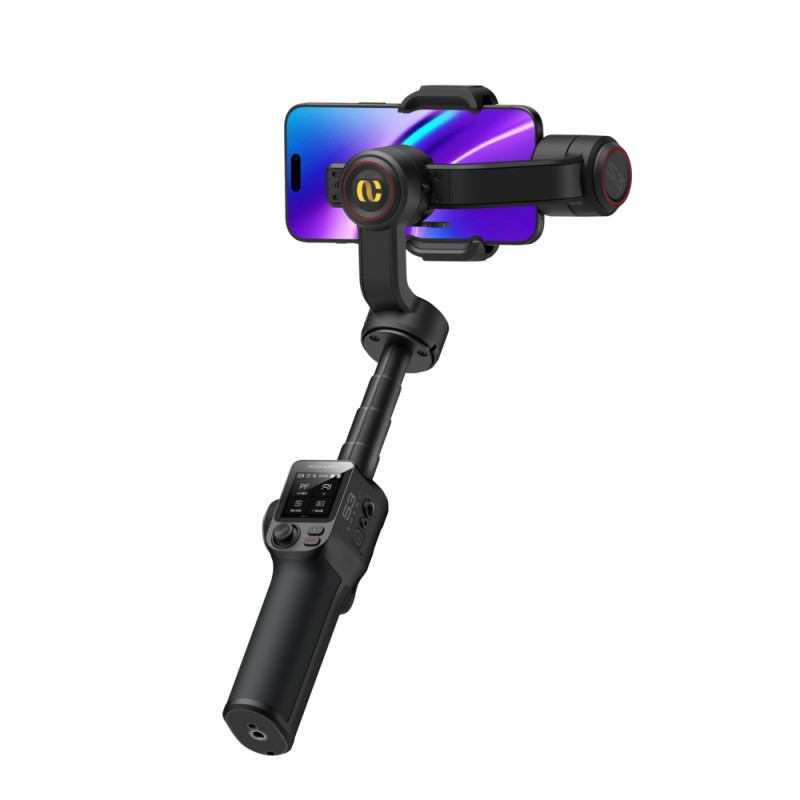 Триосьовий стабілізатор AOCHUAN Professional Gimbal Stabilizer for Smartphone SMART X3 AI Black (AOCHUAN-SMARTX3AI-W)