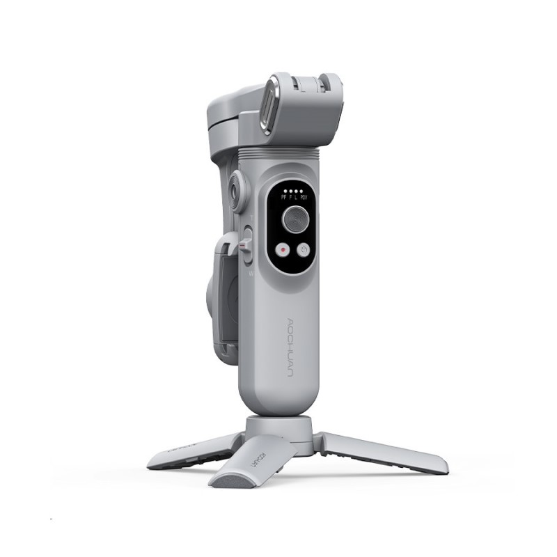 Триосьовий стабілізатор AOCHUAN Professional Gimbal Stabilizer for Smartphone SMART X Сірий (AOCHUAN-SMARTX-G)