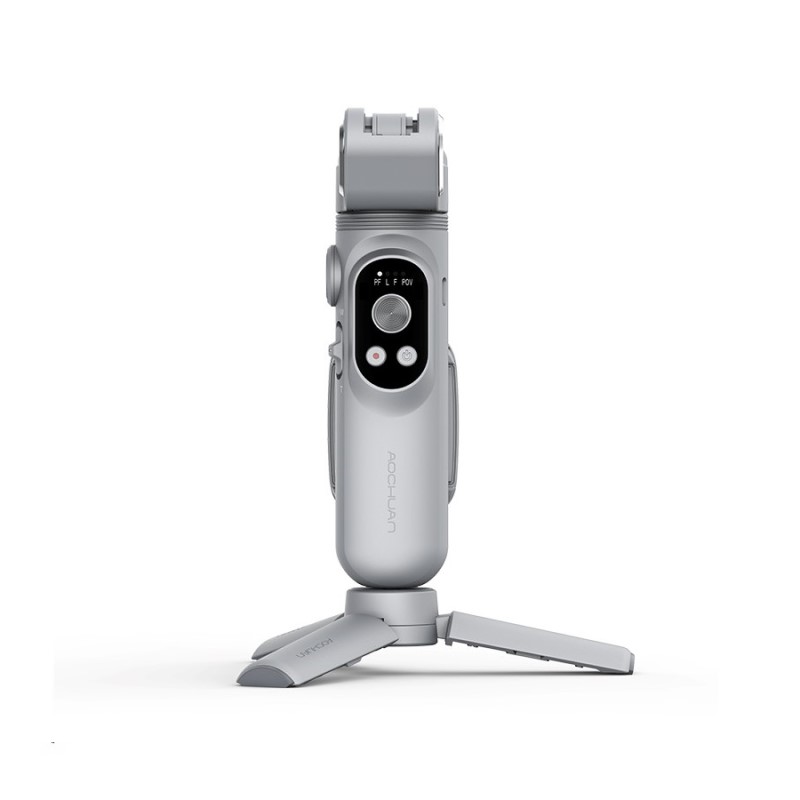 Триосьовий стабілізатор AOCHUAN Professional Gimbal Stabilizer for Smartphone SMART X Сірий (AOCHUAN-SMARTX-G)