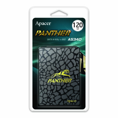 Накопичувач SSD Apacer AS340 120GB 2.5" 7mm SATAIII Standard (AP120GAS340G-1) Накопичувач SSD Apacer AS340 120GB 2.5" 7mm SATAIII Standard (AP120GAS340G-1)
