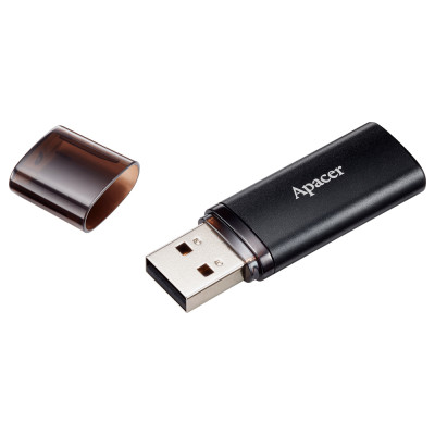 Флеш-накопичувач Apacer USB 3.2 Gen 1 AH25B 128Gb Black (AP128GAH25BB-1) Флеш-накопичувач Apacer USB 3.2 Gen 1 AH25B 128Gb Black (AP128GAH25BB-1)