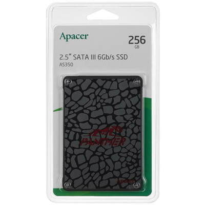 Накопичувач SSD Apacer AS350 256GB 2.5" 7mm SATAIII Standard (AP256GAS350-1)